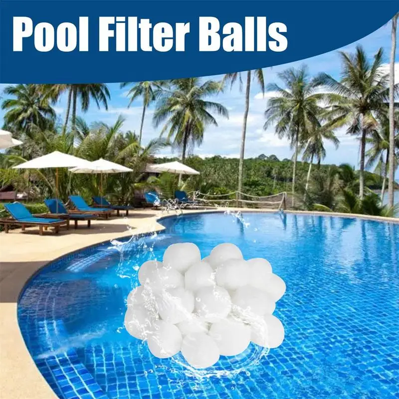 

Pool Filter Balls Eco-Friendly Recyclable Swimming Pool Aquarium Filter Cleaning Balls Cotton Filters Ball Dropship
