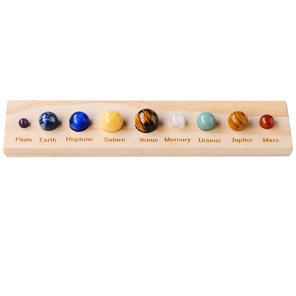 

Sphere Crystal Planetsolar Ornament System Spheres Marble The Agate Decor Stone Home Exquisite Decorative Modelgemstone Delicate