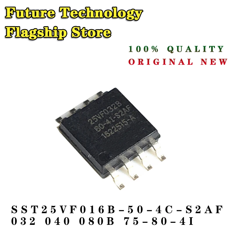 

10pcs SST25VF016B SST25VF032B SST25VF040B SST25VF080B SMD SOP8 Wide Body
