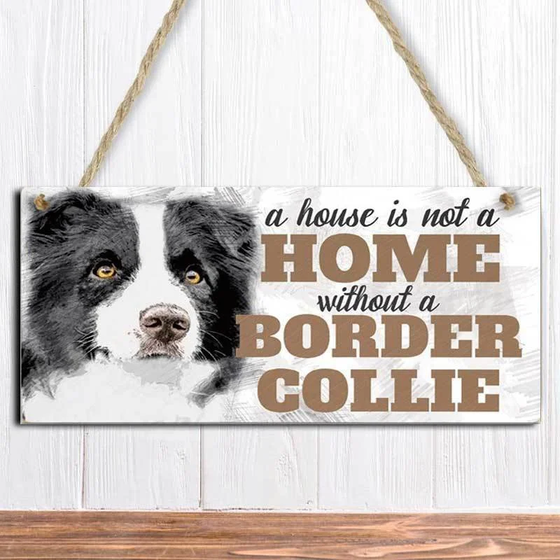 

" A House Is Not A Home "Wooden Hanging Plaque Home Decoration