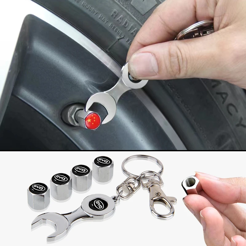 

1 Piece Car Wheel Wrench Tire Valve Stem Cover for BMW M Alpina X1 X2 X3 X4 X5 X6 X7 E46 E53 E60 E87 E90 M3 5 Sport Accessories