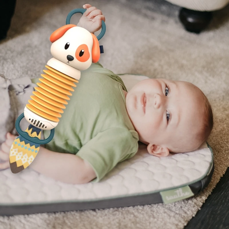 

Cartoon Dog Accordion Educational Baby Toy for Kids Gift Elephant / Dog Animal Accordion for Toddler Early Education