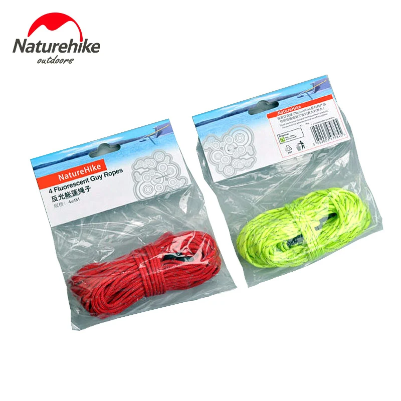 Туристическая палатка светоотражающая веревка шнурок для кемпинга 4 м походов и