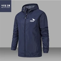 jacket mens and womens new spring and autumn hooded zipper waterproof outdoor mountaineering camping casual jacket jacket
