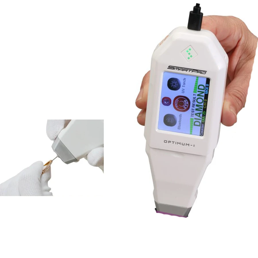 Фото Ювелирные инструменты Алмаз CVD/HPHT Муассанит SmartPro Optimum I Синтетический алмазный мультитестер №1