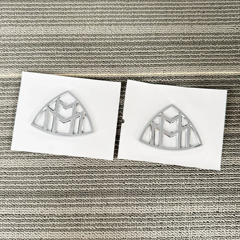 

Металлические 3D-эмблемы для капота автомобиля: задний логотип и боковые значки для Mercedes-Benz Maybach V250L, V260L, VS560L, VS680L, VS900L, VS980L