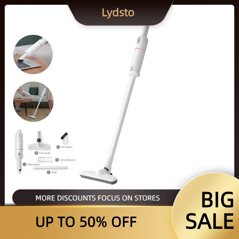 Беспроводной автомобильный пылесос Lydsto H3, 16000 па, беспроводной ручной автомобильный пылесос с аккумулятором для дома и автомобиля, мини-пылесос