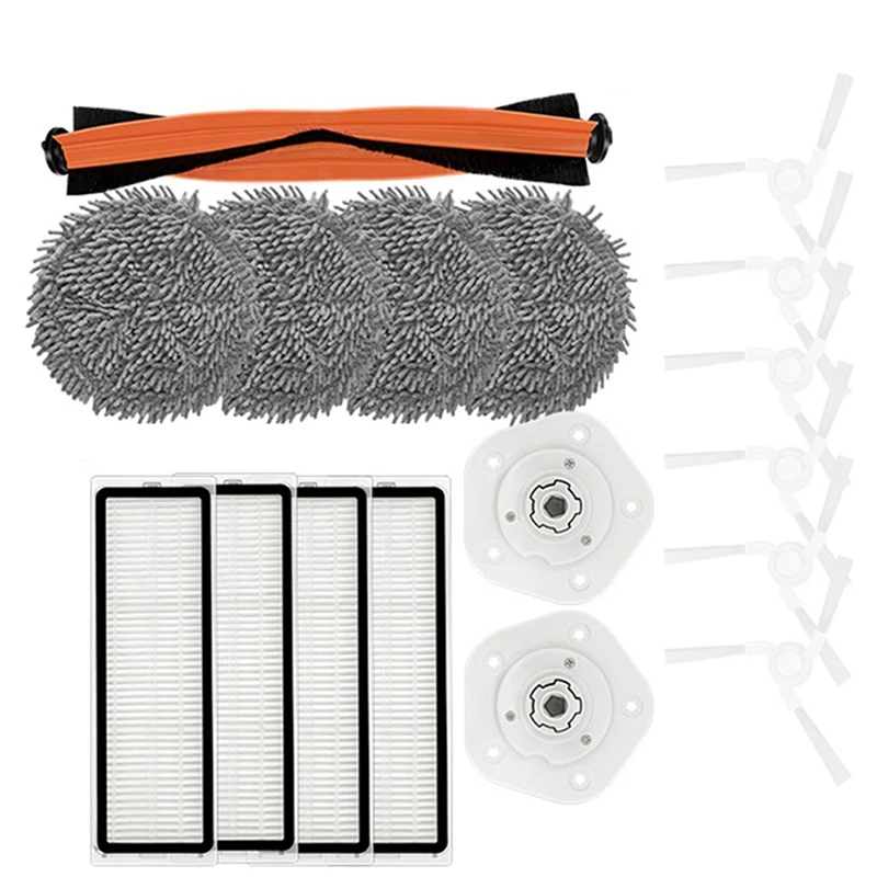 

Main Side Brush Filter And Mop Pads Replacement Accessories For Mijia Pro Xiaomi STYTJ06ZHM Robotic Vacuum Cleaner