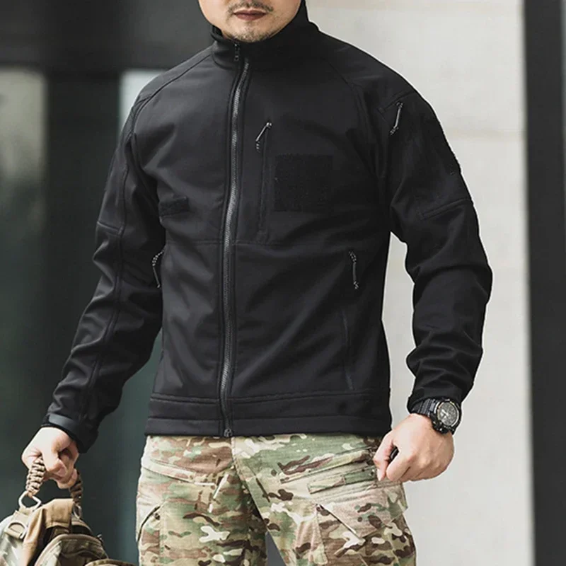 Городская повседневная тактическая куртка Slim Fit Soft Gram ветрозащитная