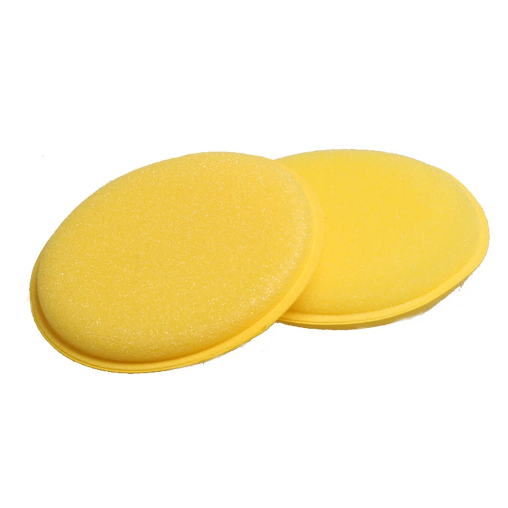 

12pcs Waxing Wax Sponge Applicator Pads for Vehicle Cleaning (Yellow)