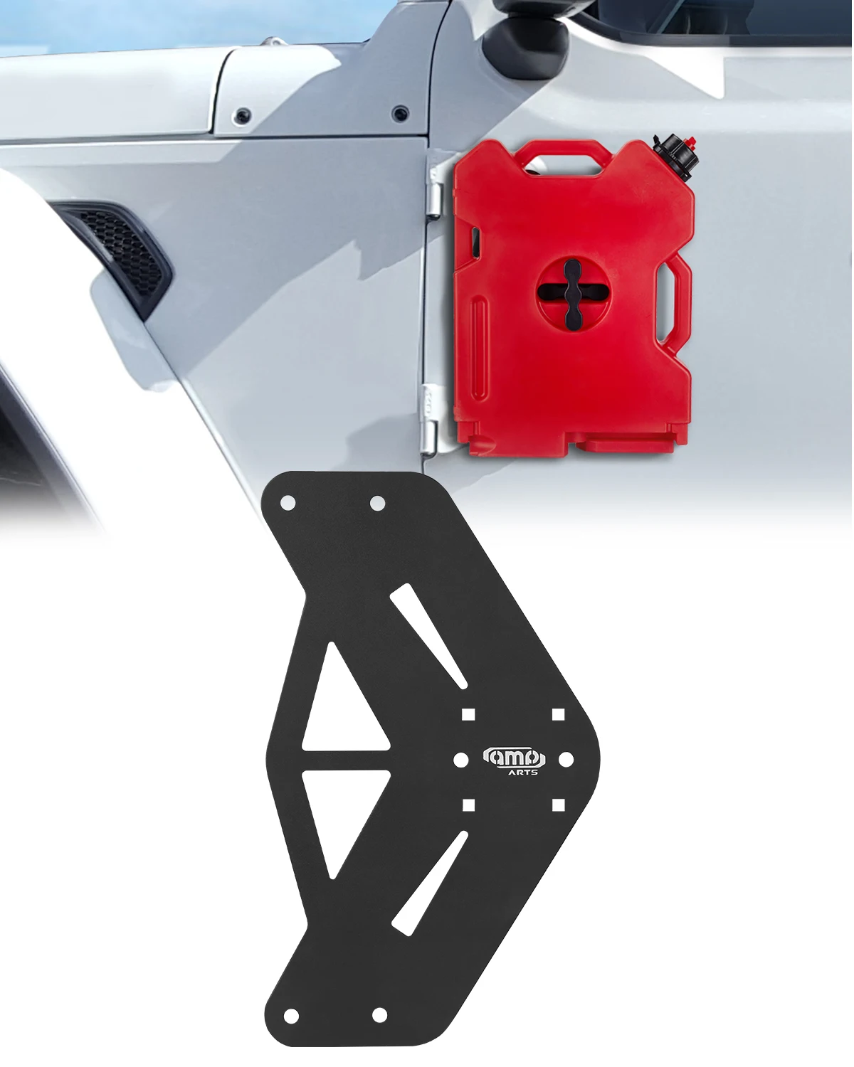 Шарнирный кронштейн для крепления топливной двери Jeep Wrangler JK JL &amp Gladiator JT 2/4 Door