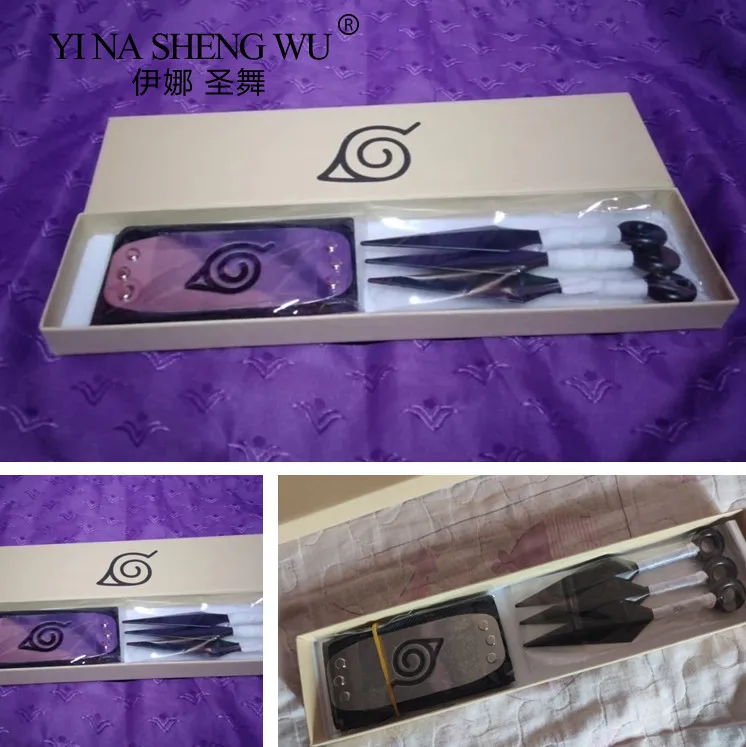 Аниме Коноха Нин оружие Какаси реквизит для косплея кунай ножи броня детей и