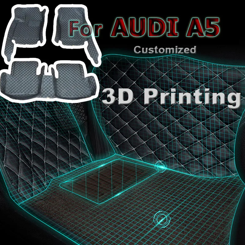 

Автомобильный напольный коврик и коврик для багажника автомобиля для AUDI A5, 2 двери/4 двери, кабриолета 2010-2022 лет, Индивидуальные напольные ко...