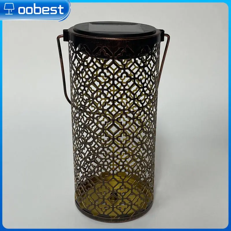 

Led Solar Lantern Energy Saving 250g Solar Powered Lamps Rainproof Portable Solar Lights Solar Pattern Projection Lamp 600mah
