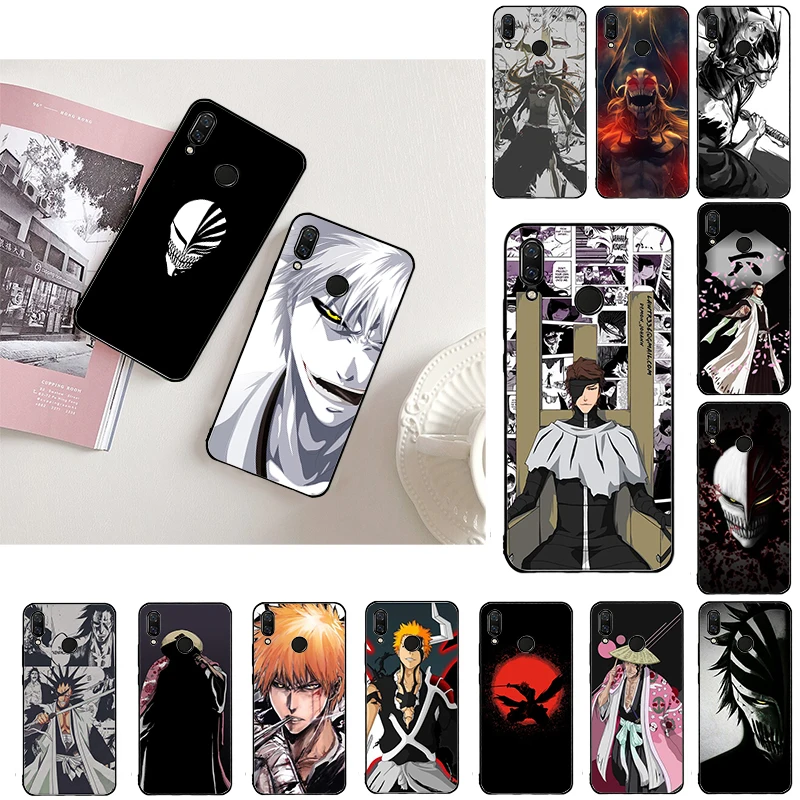 

Ichigo Kenpachi Bleach Manga Anime Phone Case For Xiaomi Redmi Note10 Pro Note7 Pro 8 Pro 8T Note9 4X 5 Redmi 7 8 8A 9C Poco X3