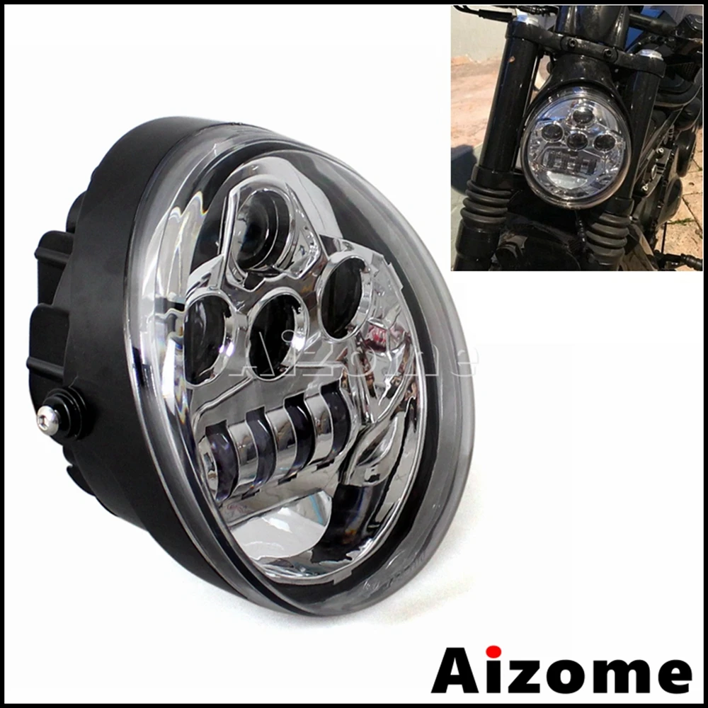 

1pc 10-32V LED Projector Motorcycle Headlight Headlamp Head Lights Assembly For Harley V-Rod Street Rod VRSC VRSCA VRSCB VRSCF