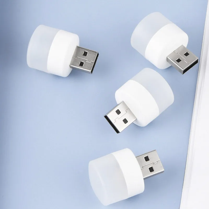 

Лампа с USB-разъемом для компьютера, маленький светильник для чтения с USB-зарядкой и защитой глаз светодиодный маленький круглый ночсветильн...