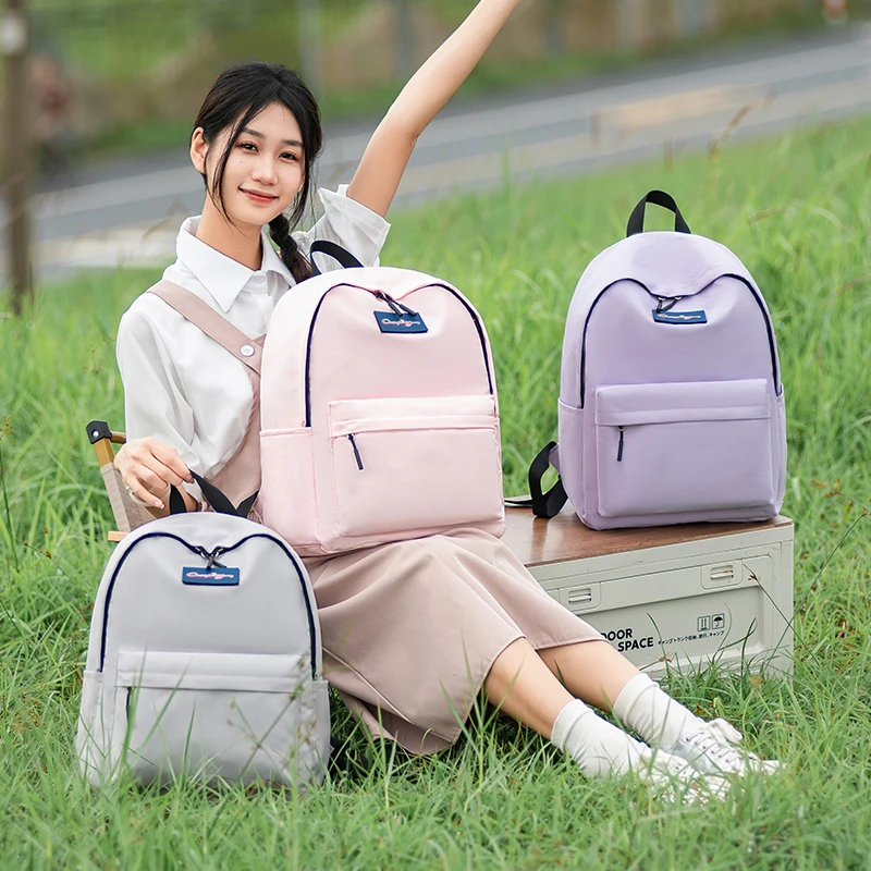 Повседневный Рюкзак для учеников средней школы сумка компьютера Старшей Женский