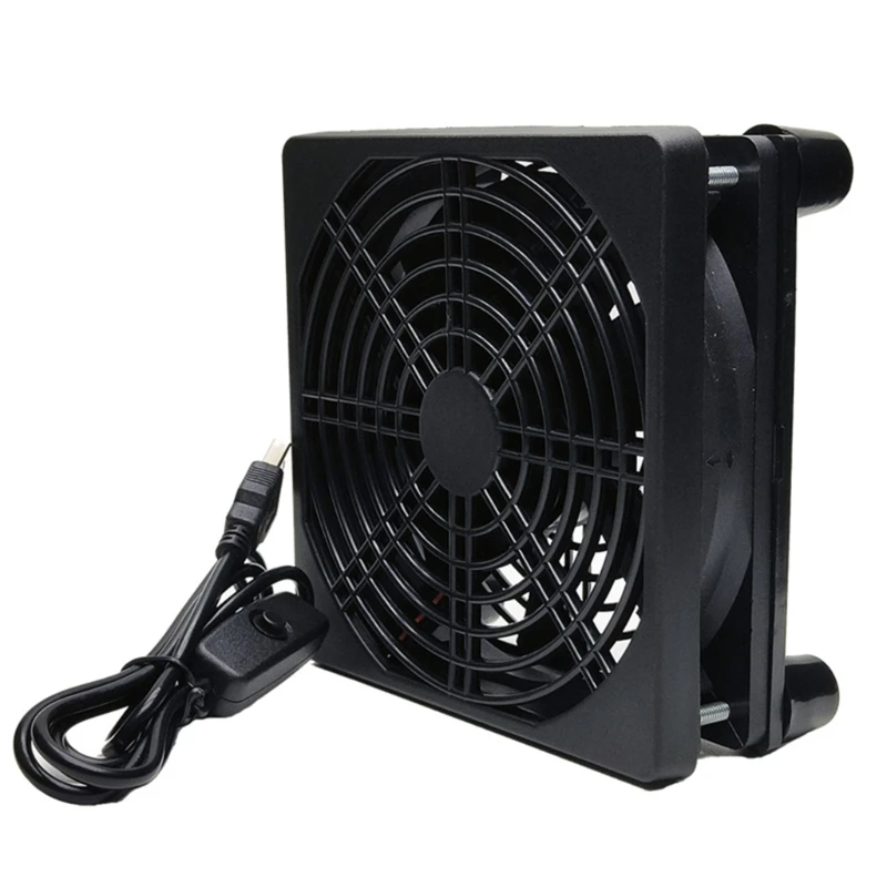 

Ultra-quiet Router Fan Router TV Box Cooling Radiator Cooler Cooling Fan