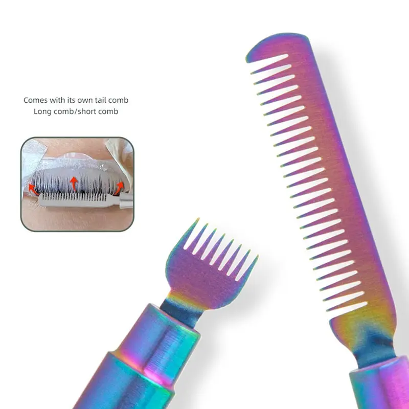 

2In1 Eyelash Perm Lifting Tools Metal Clean Up Rods Beauty Lash Separating Tool Grafting False Lashes Extension Makeup Supplie