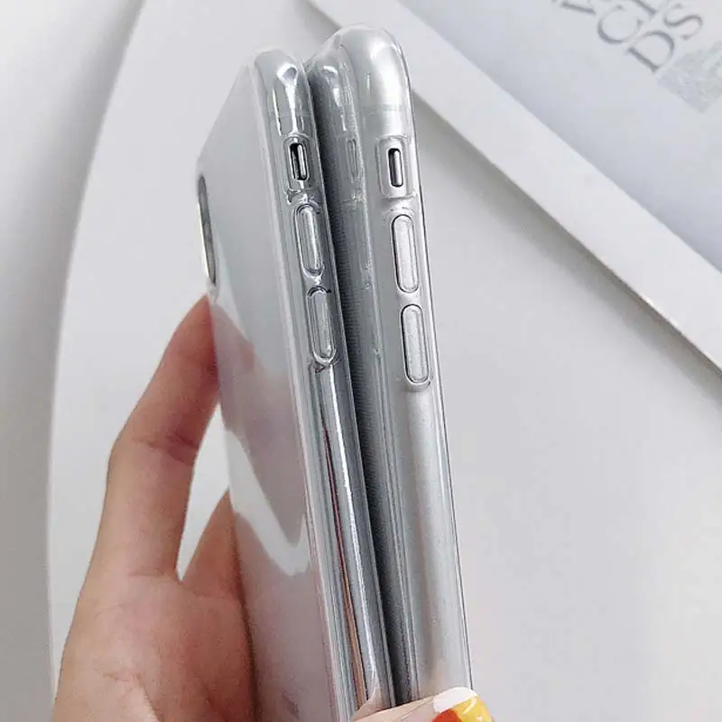 Clear Text Social Media Phone Case For iPhone 14 13 12 Pro Max Cases For iPhone SE 2020 7 8Plus 11 XS Pro Max XR Fundas Cover