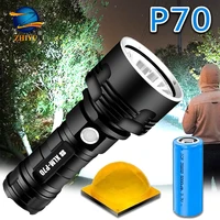 zhiyu super powerful led flashlight l2 p70 tactical torch usb rechargeable linterna waterproof lamp ultra bright lantern camping