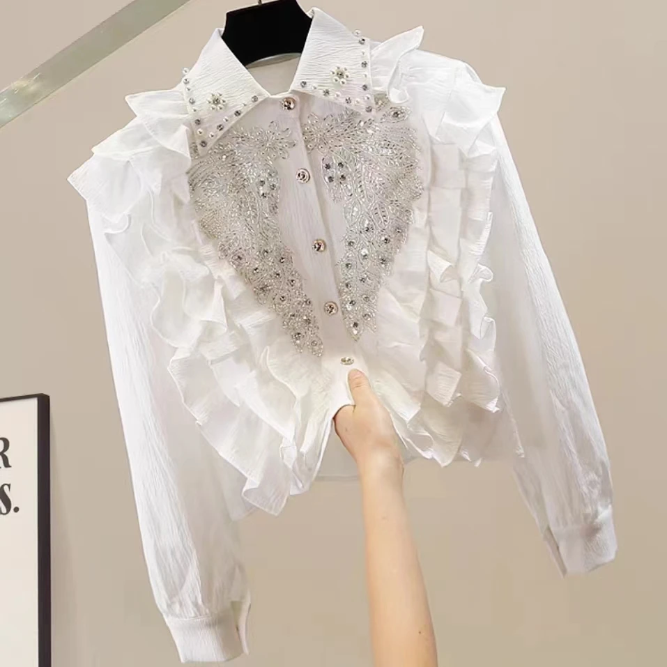 Женские рубашки NoEnName_Null черные или белые