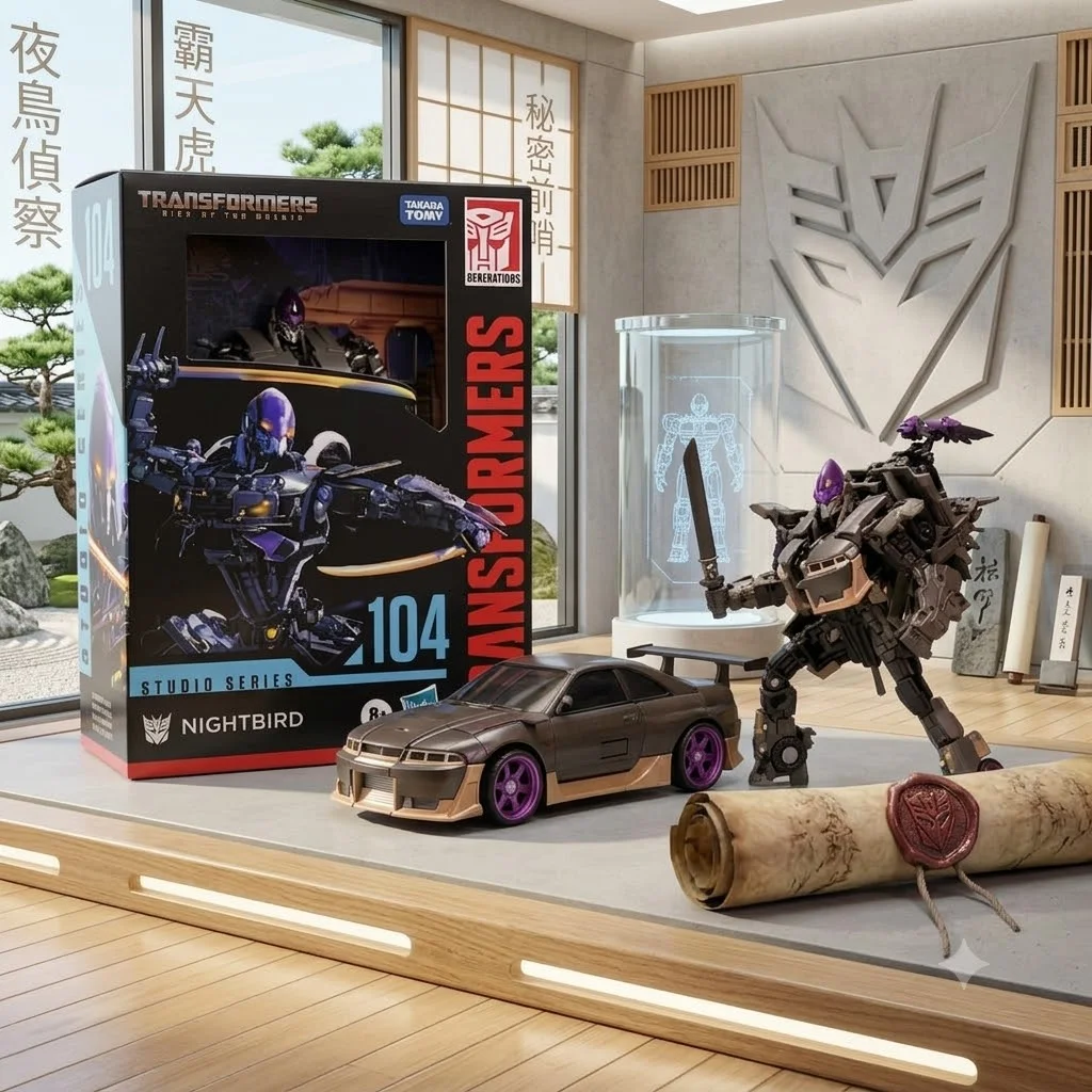 В наличии: Трансформируемая игрушка-фигурка Studio Series SS104 NIGHTBIRD D-level Movie 7, коллекционная, подарок (art.: 3920dcb15517c) - 3920dcb15517c