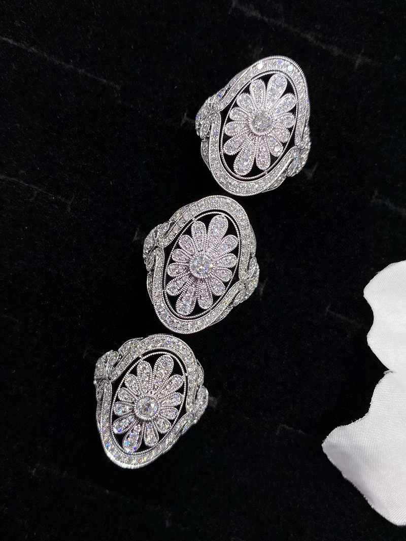 Рисунок 5 - Кольца LUOWEND из белого золота 18 карат