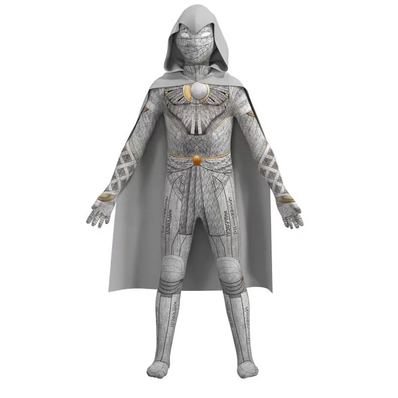 

Halloween Anime Costumes for Adult Men Women Kids Children Marc Knight Role-playing Cosplay Cape Cloak Is Integrated with Jumper