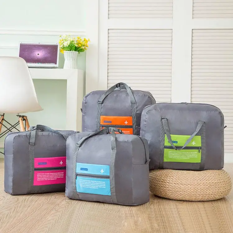 Fashion WaterProof Travel Bag Large Capacity Bag Women Nylon Folding Bag Unisex Luggage