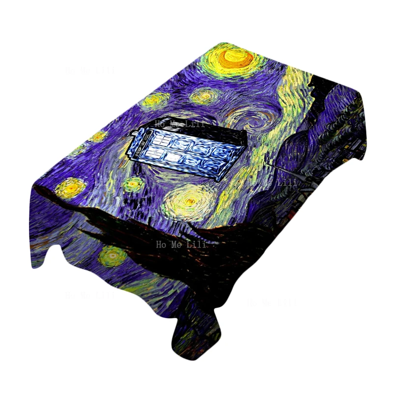 The Tardis In Starry Night Doctor Who кроссовки antart постеры смешная пародия искусство плавное