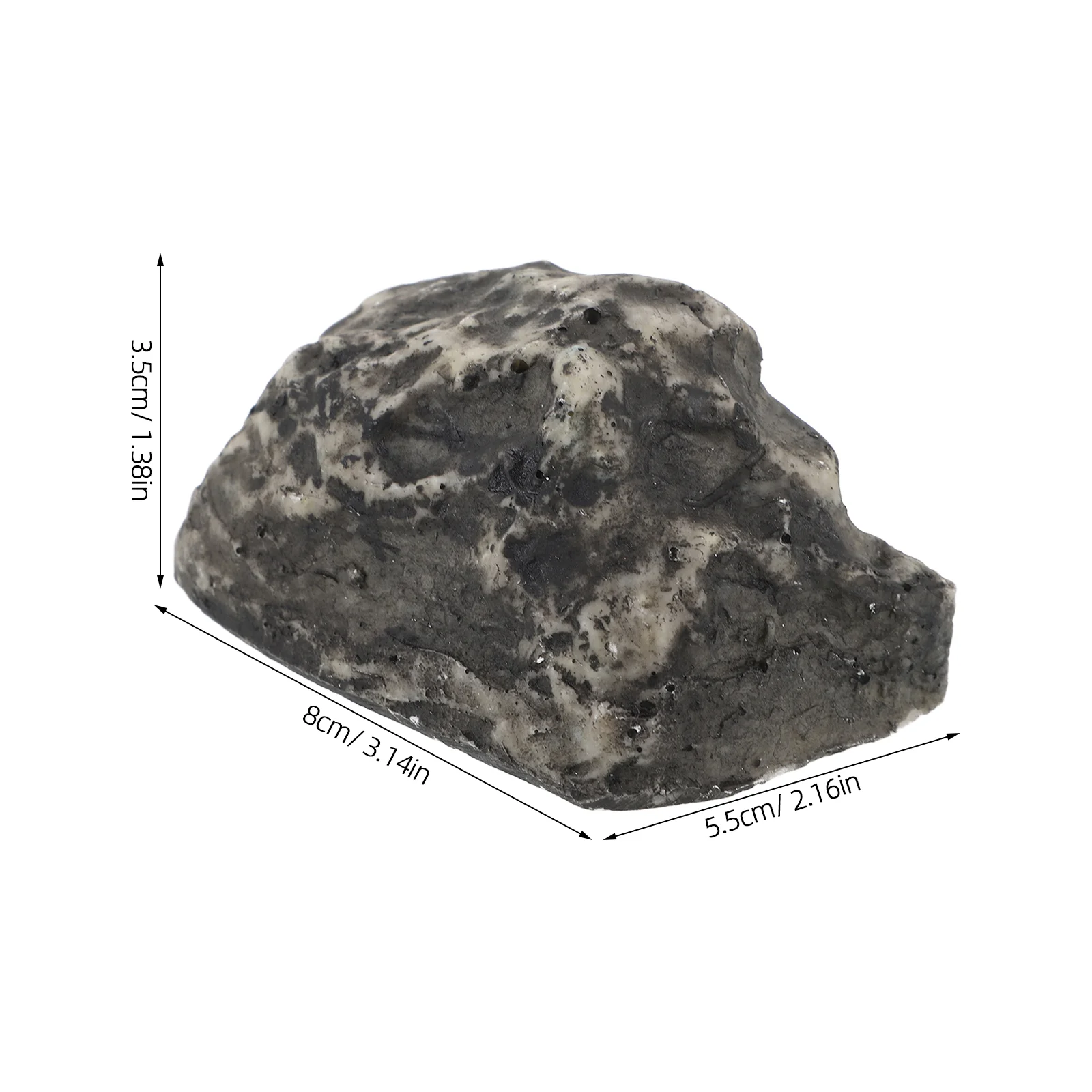 Скрывалка для ключей Открытый брелок Каменный футляр хранения Скрытый держатель