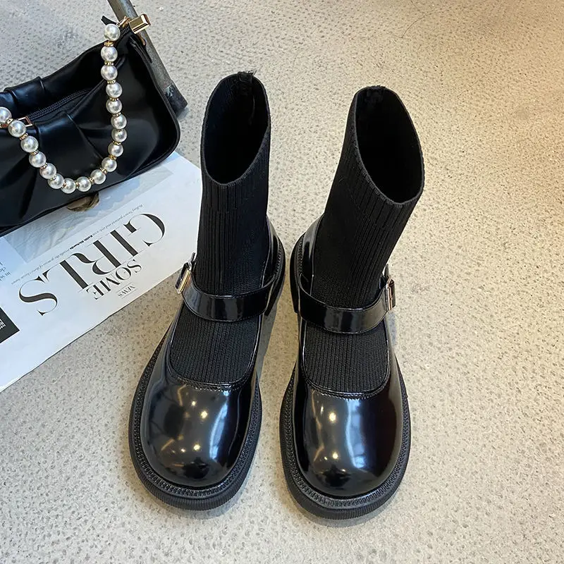 Woman Fashion Hidden Wedge Heel Casual Shoes Spring Autumn Women's High Heels Shoes Breathable Platform Oxfords Outdoor Shoes