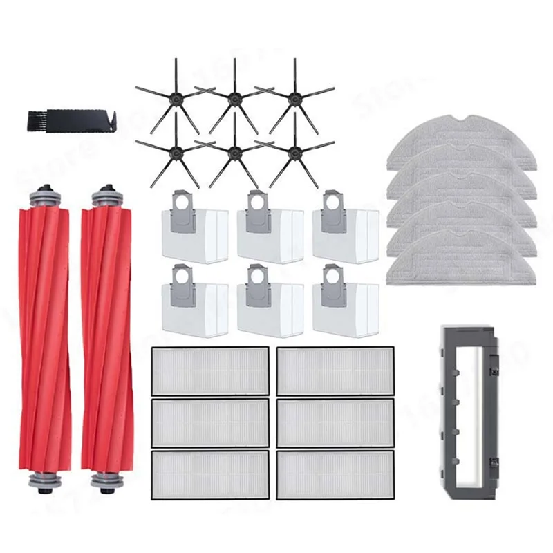 

Main Side Brush Filter and Mop Cloth for Roborock S7 MaxV S7 MaxV Plus S7 MaxV Ultra G10S Pro Vacuum Cleaner