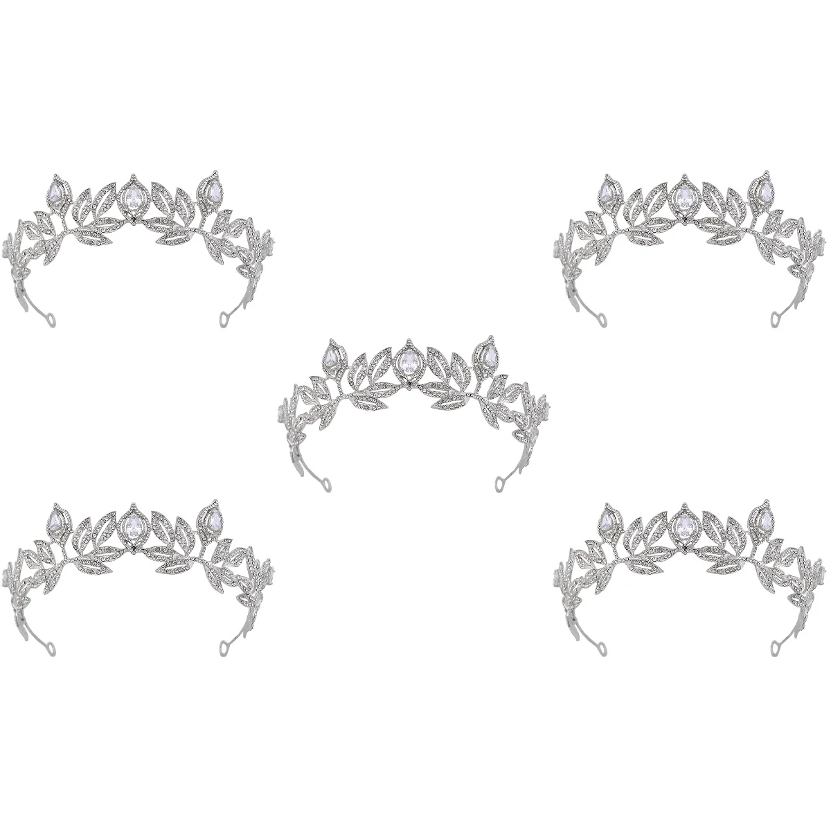 

Головной убор свадебный в форме короны, 5 шт.