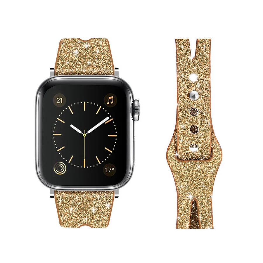 

Ремешок кожаный для Apple Watch iWatch 6 SE 5 4 3 38 40 41 мм 42 44 45 мм