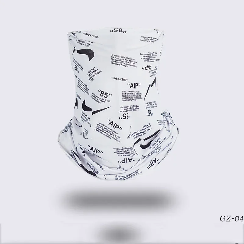 Маска-бандана из ледяного шелка с ушными петлями для мужчин и женщин