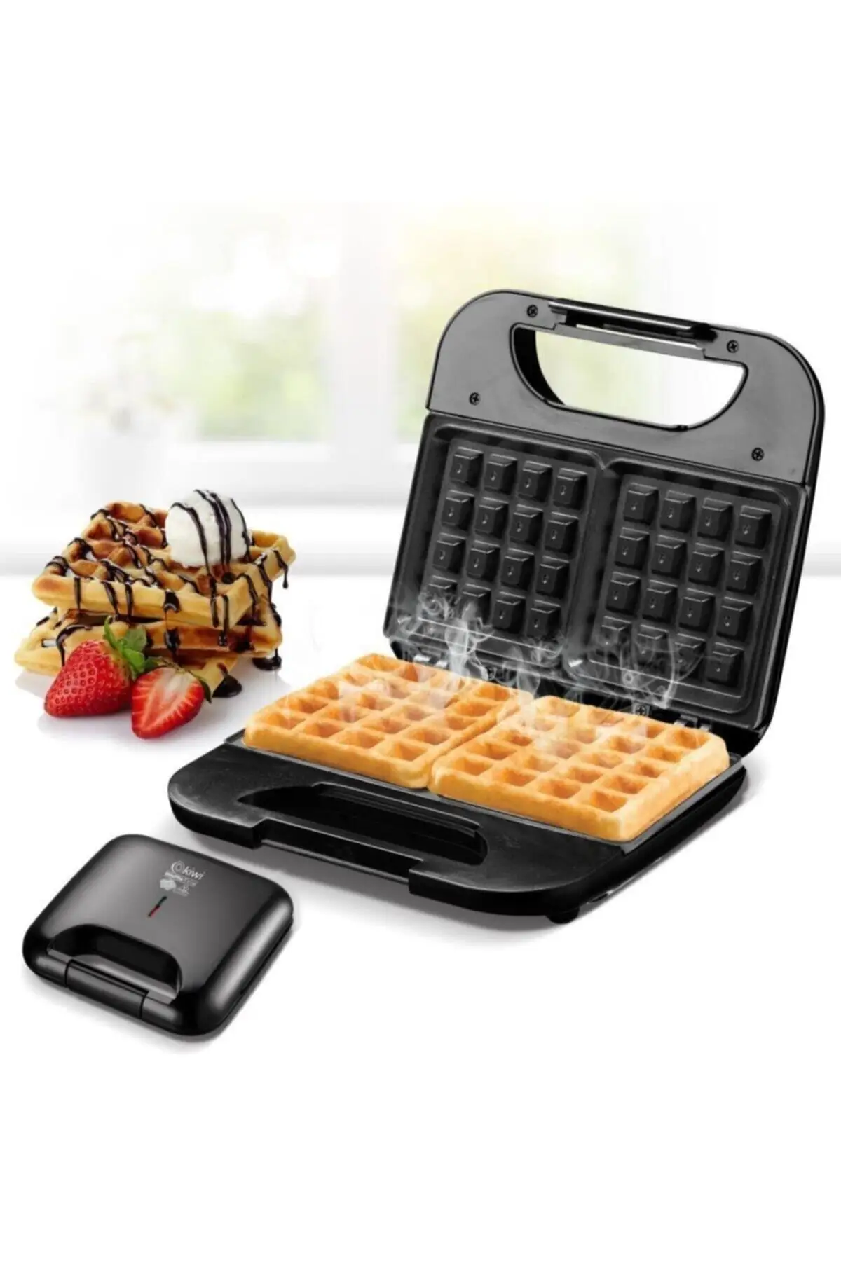 

Kiwi 2405W Electric Waffle Maker kiwi