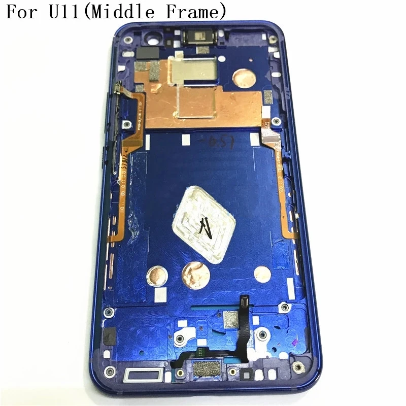 

Top Quality Middle Frame For HTC U11 Mid Frame Front Housing Bezel Repair Parts Replacement For HTC U11 U-3w U-1w Middle Frame