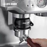 54mm dosing funnel for breville coffee machine barista portafilter professional dosing ring prevent powder spillover waste