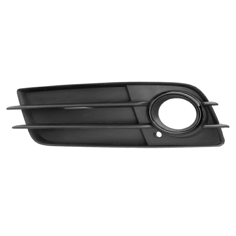 Левая сторона матовая черная противотуманная фара решетка S-Line бампер для A4 B8 S-LINE