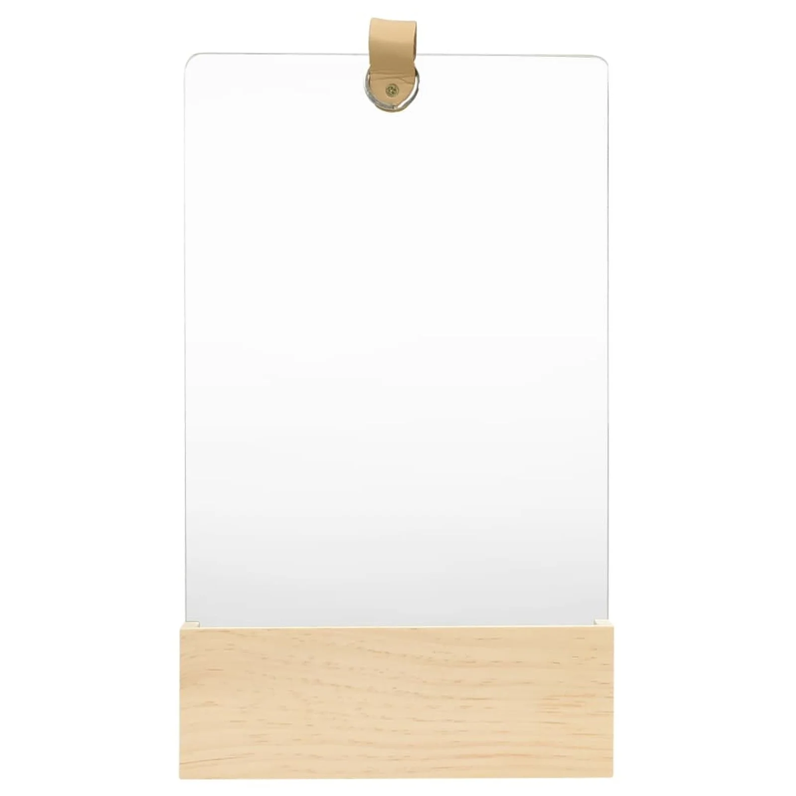 

Wall Mirror Solid Pinewood 9.1"x15.6"