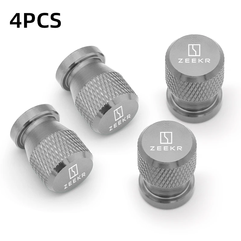 

4 шт. алюминиевые крышки клапанов для колес автомобиля, крышки для ZEEKR 001 009 ZEEKR X 2022 2023 2024, колпачки для клапанов шин, автомобильные аксессуары