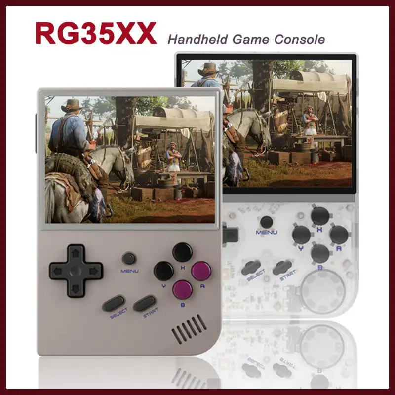 RG35XX 3.5 Inch Handheld Game Players Linux System Console IPS Screen With 5000+ Games Children's Gifts Support TV Video Output