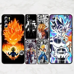 dragon ball animation art for oppo find x5 x3 x2 neo reno7 se 6 5 4 2 z f lite pro 5g 4g black soft silicone phone case free global shipping
