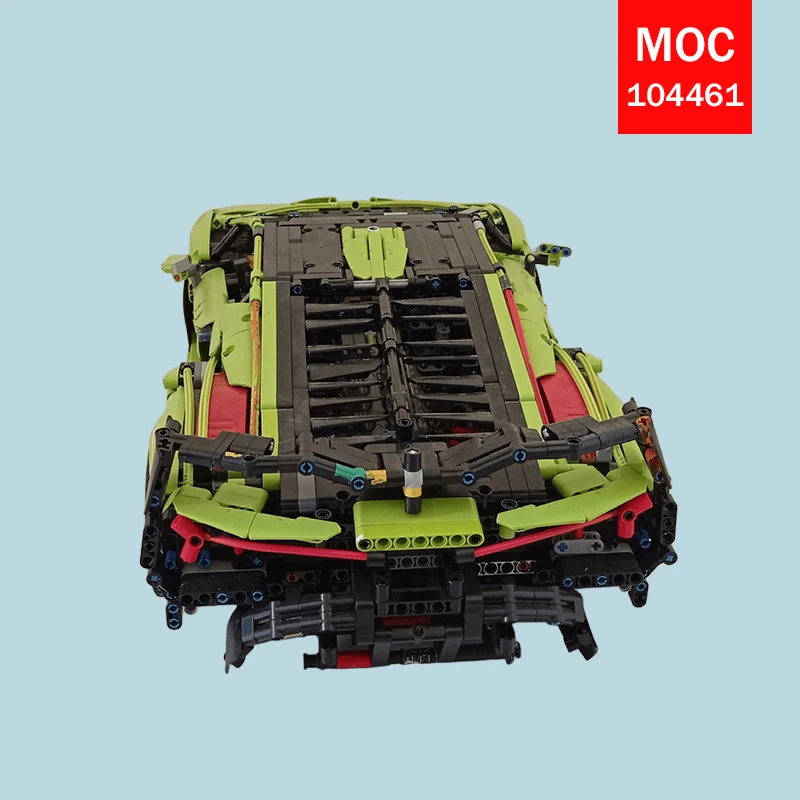 Фото Коллекционная модель гоночного суперкара SC18 Alston (MOC) - Классика, воссозданная в современном стиле - Модные развивающие игрушки, лучший выбор для праздничных подарков №2