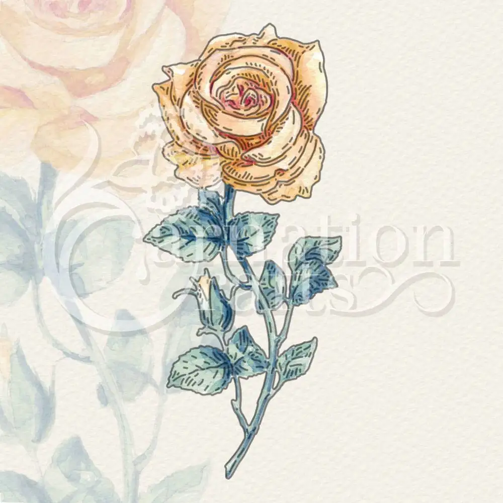 

Rose Metal Cutting Dies Scrapbooking New Arrival 2022 Metal Die Cutters For Scrapbooking Making Greeting Card