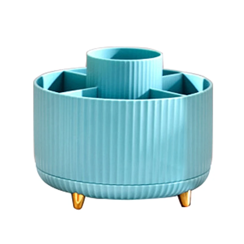 

Simple Rotating Pen Holder Rotating Desk Organizer Holder Box for Students