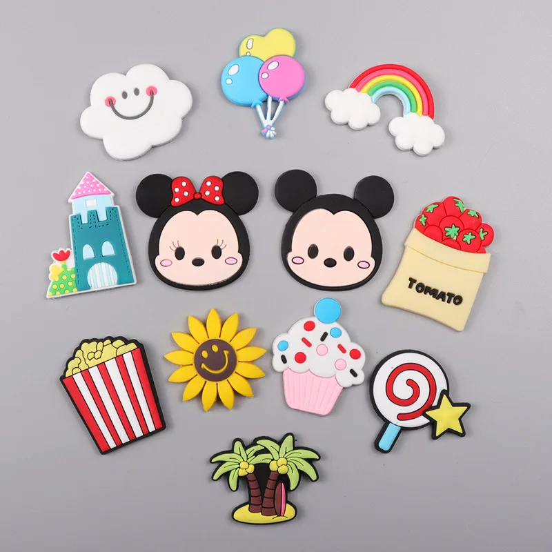 

Cute Cartoon Fridge Magnets Soft Glue Refrigerator Magnets Bright Colors Home Decor Kitchen Gadgets Best Birthday Gift for Kids